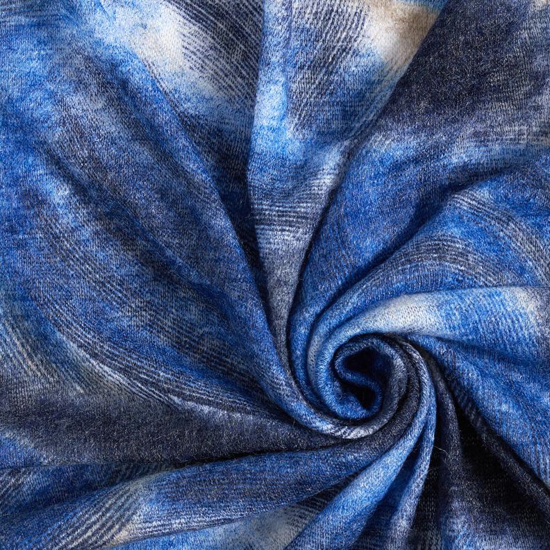 Finstrik batik ru – marineblå/natblå,  image number 3