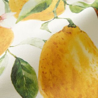 Outdoor stof Canvas Citroner – elfenben/Citrongul, 