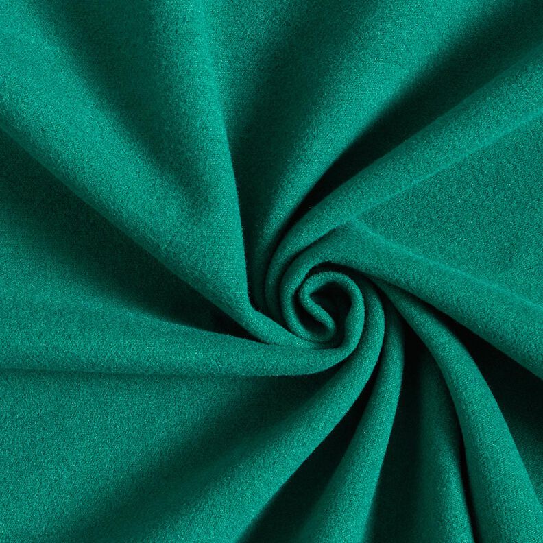 Frakkestof genanvendt polyester – Mørkegrøn,  image number 1