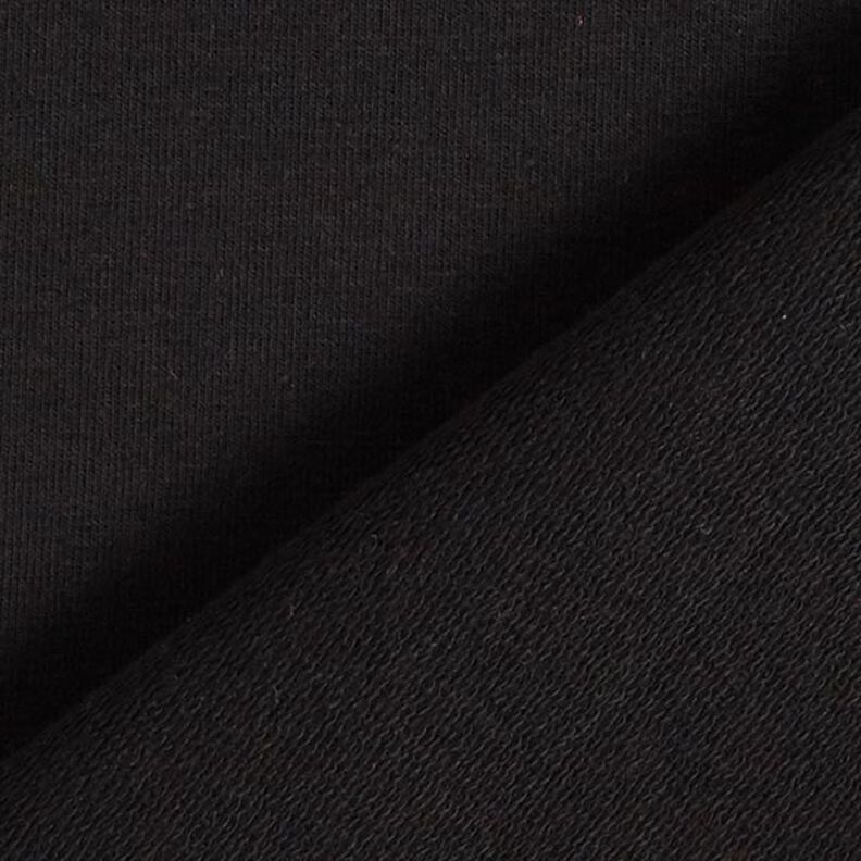 GOTS French Terry Sommersweat | Tula – sort,  image number 3