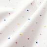 Poplin farverig konfetti – hvid,  thumbnail number 2