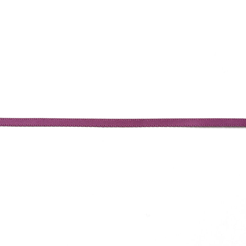 Satinbånd [3 mm] – aubergine,  image number 1