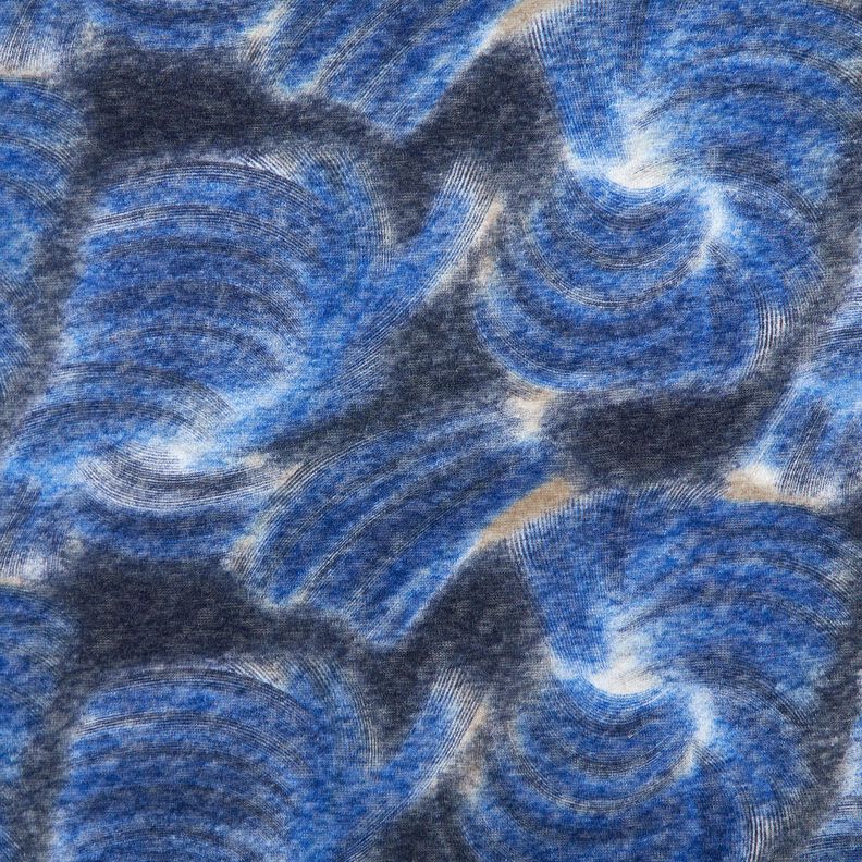 Finstrik batik ru – marineblå/natblå,  image number 1