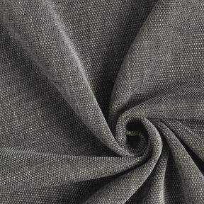 Polsterstof chenille-stof – mørkegrå, 