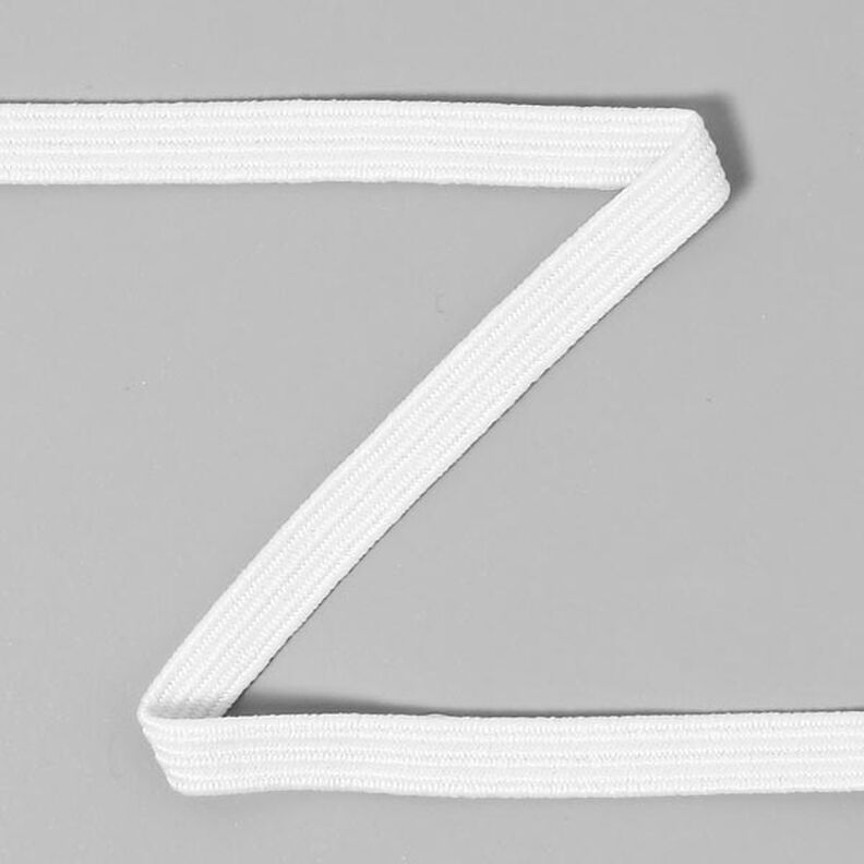 Elastikbånd – hvid,  image number 1