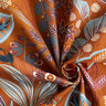Dekorationsstof Halvpanama paisley-blade – karamel,  thumbnail number 3