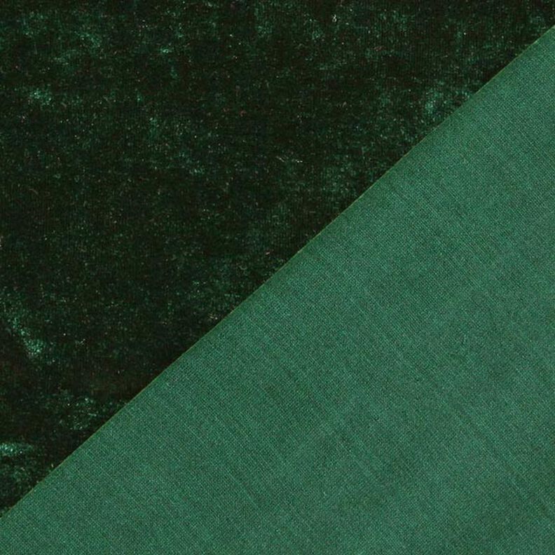 Stretch Velour mørkegrøn,  image number 3