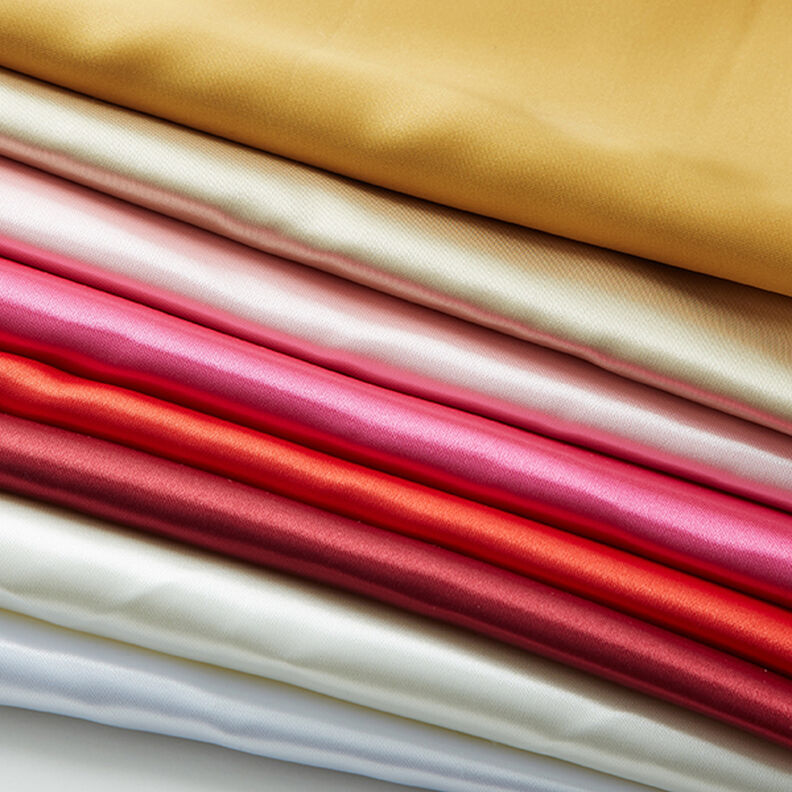 Brudesatin – hvid,  image number 5