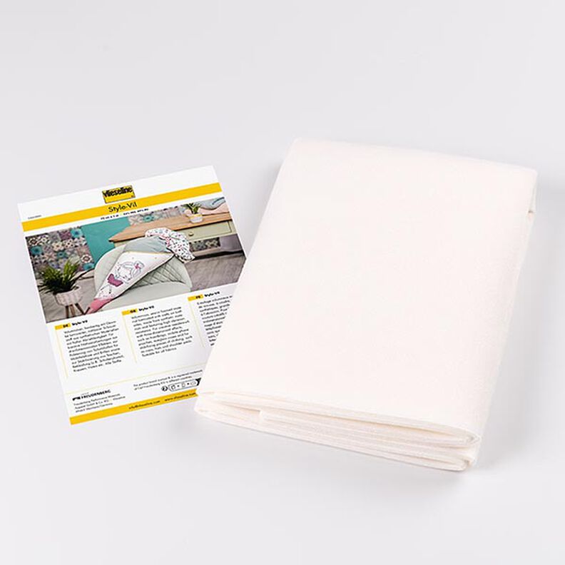 Style-Vil [72 cm x 1 m] | Vlieseline – hvid,  image number 1