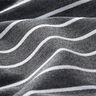 Viskose-stretch med glitterstriber – sort/hvid,  thumbnail number 2