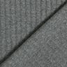 Rib-jersey strikkemønster – mørkegrå,  thumbnail number 4