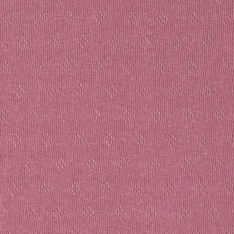 Finstrikjersey med hulmønster – pastelviolet,  image number 3