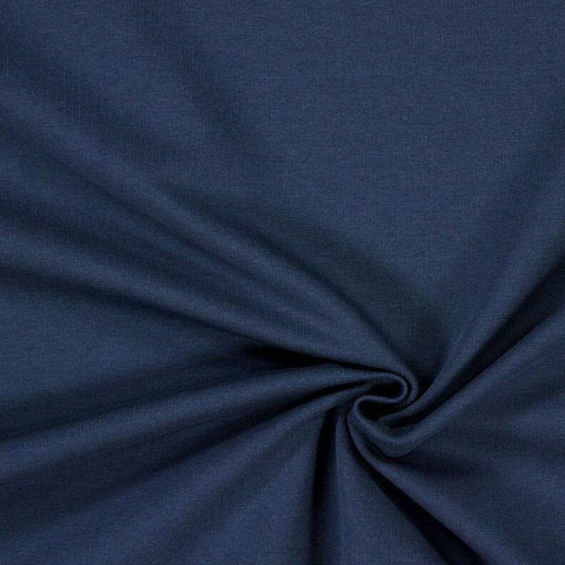 French Terry tung – marineblå,  image number 1