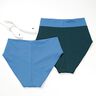FRAU APRIL - Bukser med høj og mellemhøj talje eller bikiniunderdel, Studio Schnittreif  | XS -  XXL,  thumbnail number 3