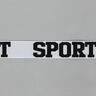 Gummibånd sport – lysgråt/sort,  thumbnail number 1