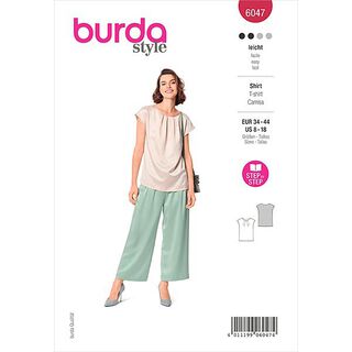 Shirt, Burda 6047 | 34-44, 