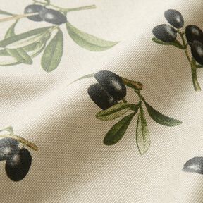 Imprægneret voksdug olivengrene – natur/pinje, 