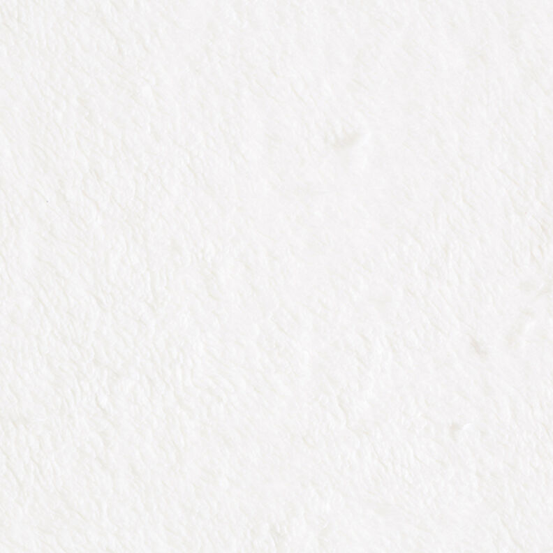 Bomulds-sherpa ensfarvet – uldhvid,  image number 1