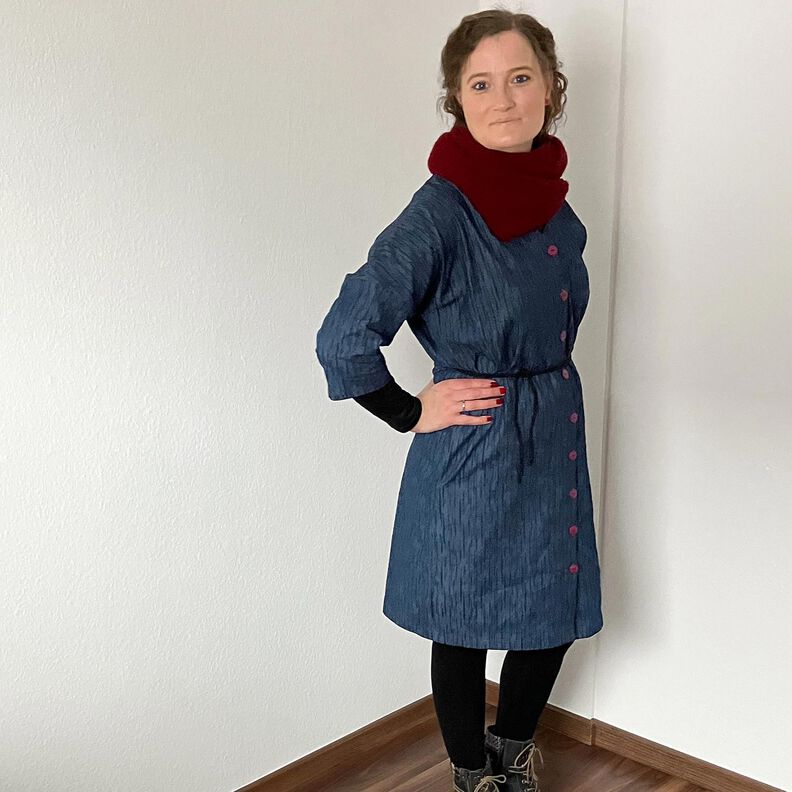 FRAU EDDA lige blusekjole med knaplukning og lommer | Studio klippeklar | XS-XXL,  image number 5