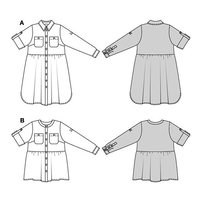 Plus-Size Kjole / Tunika | Burda 5841 | 46-60,  image number 8