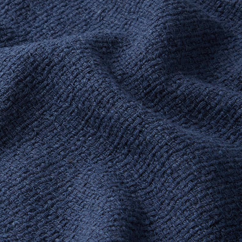 Kostumestof groftv&aelig;vet &ndash; marinebl&aring;,  image number 2