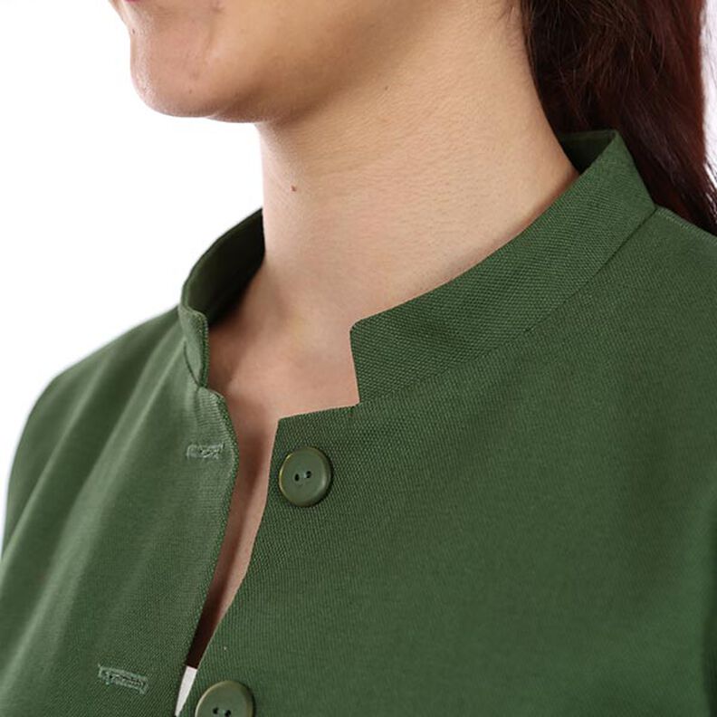 FRAU CLEO kort jakke med opretstående krave og stor påsyet lomme | Studio klippeklar | XS-XXL,  image number 6