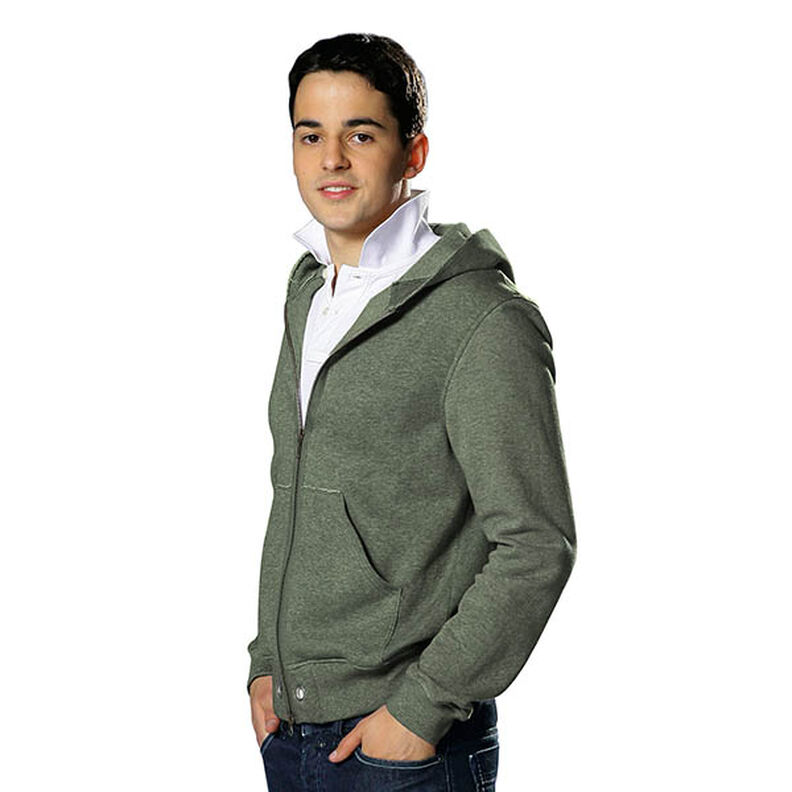 Sweatshirt lodden Premium – mørk fyr,  image number 4