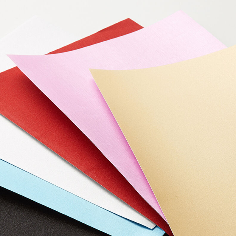 Vinylfolie Shimmer Din A4 – rød,  image number 4