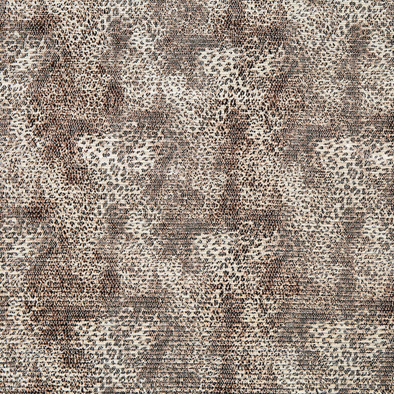 Satin plissé leomønster – lysebeige,  image number 1