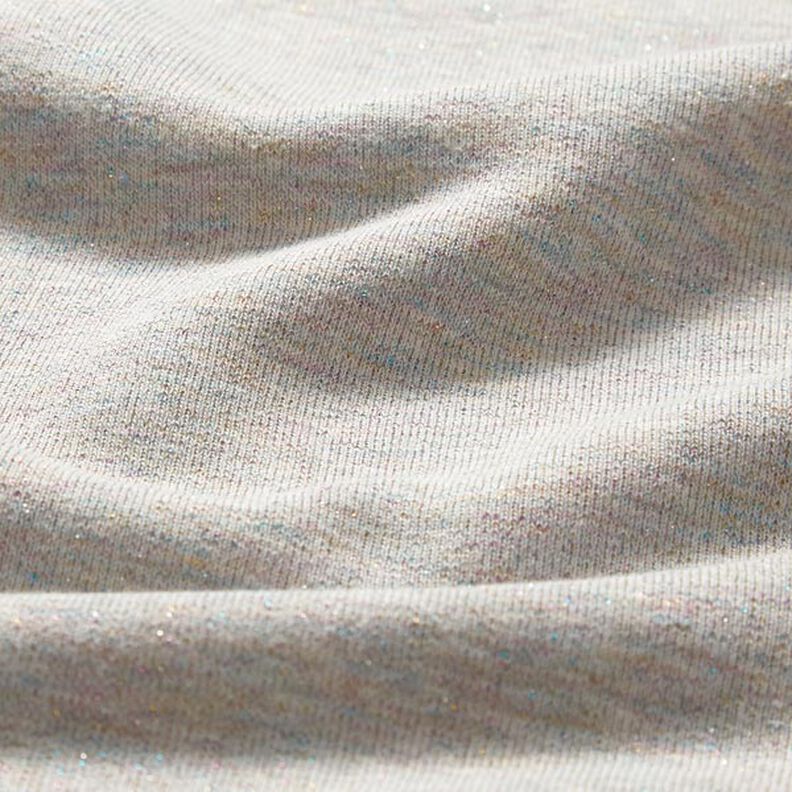 Sweatshirt glimmer – sølvgrå,  image number 4