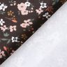 Bomuldsjersey Millefleurs – sortbrun,  thumbnail number 4