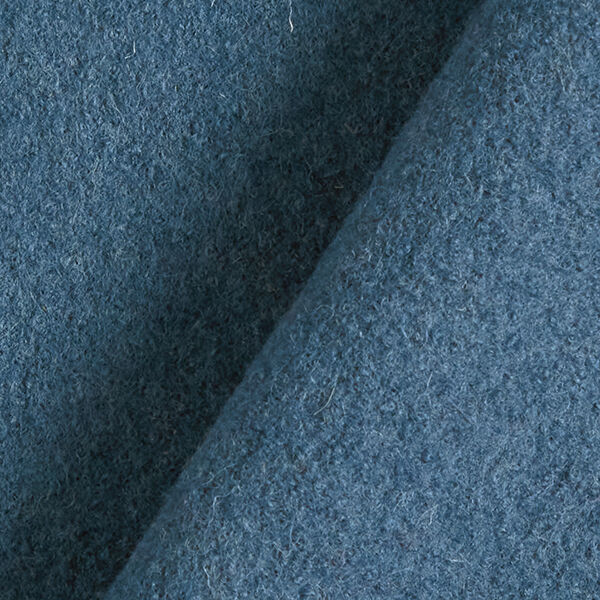 Uld-walkloden – jeansblå,  image number 3