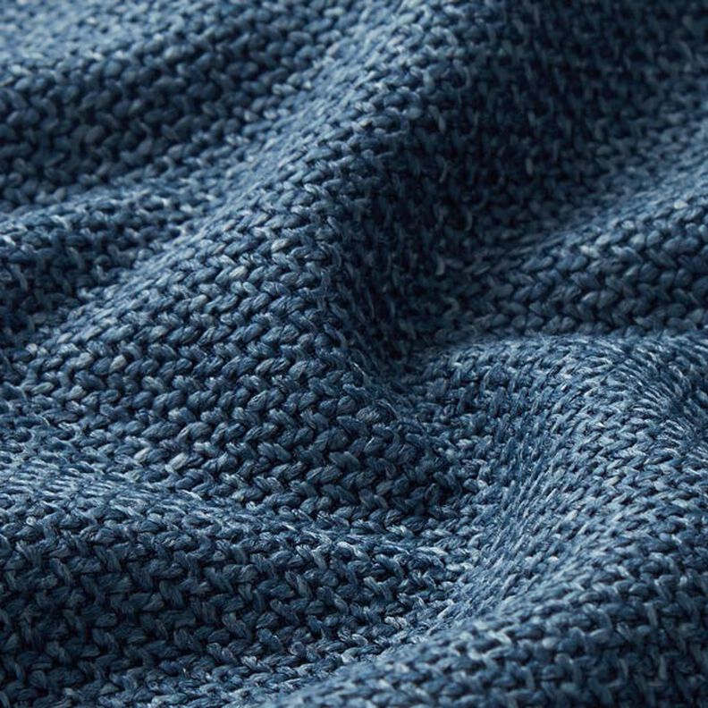 Polsterstof grov kryds twill Bjorn – jeansblå,  image number 2