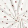 Ajour Bomuldsjersey Landhusblomster – elfenben,  thumbnail number 3