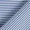 Ribvævet, rørformet stof smalle cirkler – jeansblå/lyseblå,  thumbnail number 4