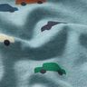 Bomuldsjersey legetøjsbiler – jeansblå/natur,  thumbnail number 2