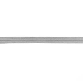 Elastisk indfatningsbånd  blank [15 mm] – sølv, 