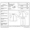 Babykjole | Bluse | Bukser, Burda 9348 | 68 - 98,  thumbnail number 8