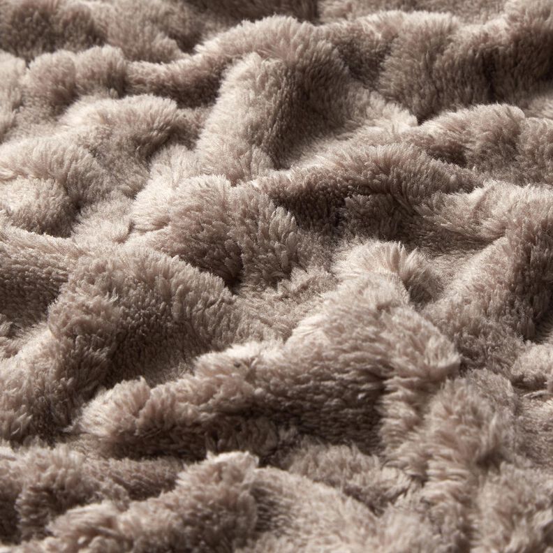 Kunstpels Diamanter – taupe,  image number 2