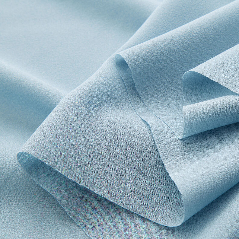 Crêpe Georgette – lyseblå,  image number 4