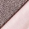 Bomuldsjersey Mini Leo-print – lys rosa/sort,  thumbnail number 4