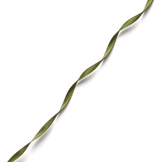 Satinbånd [3 mm] – olivengrøn, 