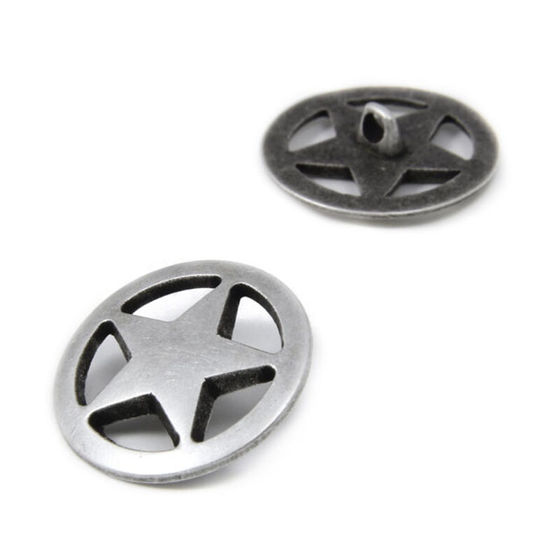 Metalknap Stjerne 1,  image number 2