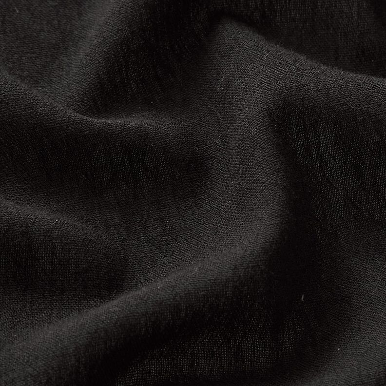 Crepe stof Bomuld – sort,  image number 2