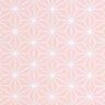 Bomuldsstof Cretonne Japanske stjerner Asanoha – rosa,  thumbnail number 1
