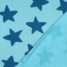 Hyggesweat stjerner | Poppy Fabrics – strålende blå/havblå,  thumbnail number 4