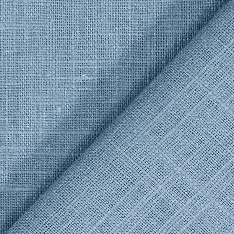 Hørstof Ramie-miks medium – dueblå,  image number 3