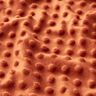 Hyggefleece prægede punkter – terracotta,  thumbnail number 2