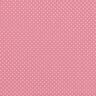 Bomuldspoplin små prikker – rosa/hvid,  thumbnail number 1