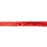 Elastisk pailletbånd [20 mm] – rød,  thumbnail number 1